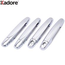 For Toyota Yaris 2007 2008 2009 2010 2011 Sedan ABS Chrome Side Door Handle Cover Trim Car Styling Auto Accessories 2024 - buy cheap