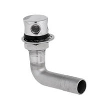 2pcs 90 Degree Elbow 316 Stainless Steel Thru Hull Scupper Valve Fuel Gas Tank Vent  - Fits 3/5 inch 15mm I.D. Hose 2024 - buy cheap
