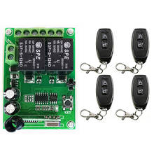 DC12V 24V 2 CH Channels 2CH RF Wireless Remote Control Switch Remote Control System receiver transmitter 2CH Relay 315/433 MHz 2024 - buy cheap