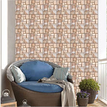 Rock Brick Wallpaper Self-Adhesive Paper Home Peel and Stick Backsplash Wall Panel Door Stickers Decor Waterproof for Bathroom 2024 - buy cheap