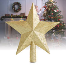 Árbol de Navidad, estrella superior, pentagrama, accesorios de decoración, adorno para el hogar DC156 2024 - compra barato