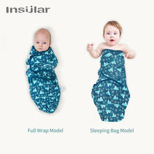 Insular 1pc Baby Swaddle Wrap Soft Cocoon Baby Blankets Newborn Swaddle Wrap Infant Sleeping Bag Warm Baby Bedding Blanket 2024 - buy cheap
