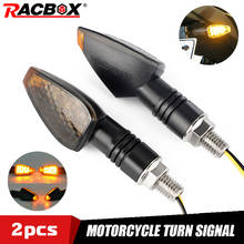 Motorcycle LED Turn Signal Light Indicator Flashing Triangle Blinker Rear Lights Signal Lamp For Honda 2024 - buy cheap