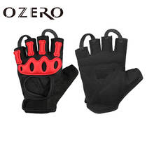 OZERO-guantes de medio dedo para hombre y mujer, accesorio de protección para motocicleta, gótico, Motocross, sin dedos 2024 - compra barato