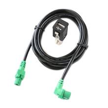 USB Switch Socket Wire Cable Harness For BMW E60 E81 E70 E90 F12 F30 F10 F25 USB Switch Socket 150cm 2024 - buy cheap