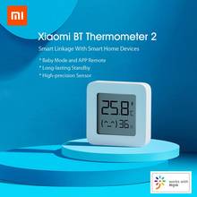 XIAOMI Mijia Bluetooth Thermometer 2 Wireless Smart Electric Digital Hygrometer Thermometer Work with Mijia APP 2024 - buy cheap