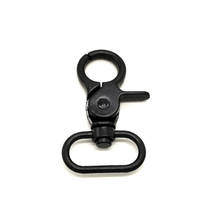 Black 1 Inch Clamp Buckle Metal Luggage Hardware Hook Buckle High Quality Keychain Webbing Dog Buckle Accessories 2024 - buy cheap