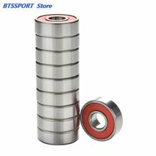 10Pcs/lot Red Bearings For ABEC 9 Stainless Steel High Performance Roller Skate Scooter Skateboard Wheel Bearings 2024 - buy cheap