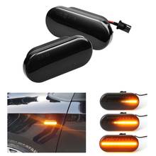 2X Led Dynamic Side Marker Turn Signal Light Sequential Blinker Lights For Skoda Octavia 1U Seat Leon 1M Toledo Cordoba Ibiza 6L 2024 - buy cheap