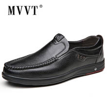 Plus Size Men Genuine Leather Shoes Casual Men Loafers Shoes Comfortable Quality Men Flats Breathable Men Shoes Moccasins 2024 - buy cheap