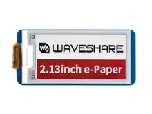 Waveshare-Módulo de pantalla de tinta electrónica de papel electrónico (B) de 2,13 pulgadas para Raspberry Pi Pico, 212 × 104 píxeles, rojo/Negro/Blanco, interfaz SPI 2024 - compra barato