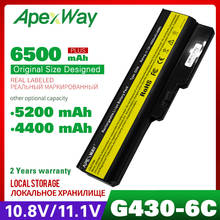 Laptop Battery for IBM Lenovo 3000 N500 B550 G450 G530 G550 IdeaPad B460 G430 G555 G455 V460 V460A Z360 V460A-IFI G430 4152 2024 - buy cheap