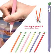 Funda de silicona suave para Apple Pencil 2, cubierta protectora para lápiz, Stylus, a la moda, de segunda generación, 1ª generación 2024 - compra barato