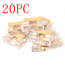 Portafusibles PCB de montaje en Panel, caja con cubierta de 5x20mm con cubierta transparente, 5x20, 20 Uds. 2024 - compra barato