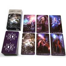 78 Cards Deck Tarot De La Nuit Full English Family Party Board Game Oracle Cards Astrology Divination Fate Cards 2024 - buy cheap