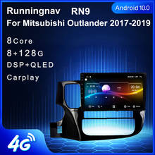 4G LTE Android 8,1 для Mitsubishi Outlander Xl 3 2017 2018 2019 2020 Мультимедиа стерео автомобильный dvd-плеер навигация gps радио 2024 - купить недорого