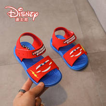 Disney children's cartoon car non-slip soft bottom boy sandals fashion beach shoes summer sandals 2024 - buy cheap