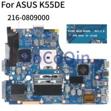 KoCoQin Laptop motherboard For ASUS K55DE K55DR Mainboard REV.2.0 AMD 216-0809000 2024 - buy cheap