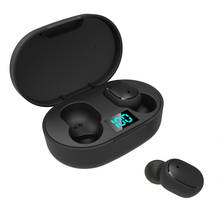 E6S TWS Bluetooth наушники 5,0 беспроводные наушники гарнитура Bluetooth спортивные наушники стерео гарнитура с микрофоном Зарядка 2024 - купить недорого