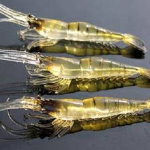 3Pcs Soft Fake Shrimp Shape Bionic Fishing Baits Minnow Lures Crankbaits Fishing Tackle 2024 - buy cheap