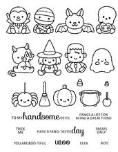 Halloween Clear Stamp for DIY Scrapbooking/Card Making/Kids Fun Decoration Supplies A2035 2024 - buy cheap