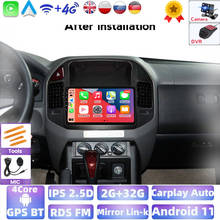 Radio con GPS para coche, reproductor Multimedia con Android, 2 Din, 2G + 32G, estéreo, para Mitsubishi Pajero V73 V77 V68 V75 2004-2011 2024 - compra barato