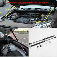 Car Bonnet Cover Lifting Damper Hydraulic Rod Strut Bars for Honda City Grace Ballade 2015 2017 2018 2019 No Drilling/Welding 2024 - buy cheap