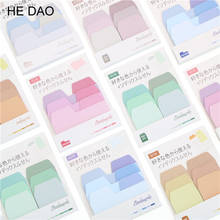 New Style Gradient Color Self-Adhesive N Times Indexes Memo Pad Sticky Notes Post It Bookmark School Office Stationery Supply 2024 - buy cheap