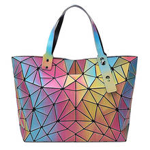 Sequins geometric bags for women 2020 Shoulder Bag Female casual handbag for Daily High Quality Ladies Handbag bolsa feminina 2024 - buy cheap