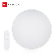 Yeelight ac220v 50w inteligente luz de teto com controle remoto smartphone app wi-fi/bt controle remoto/voz para sala estar 2024 - compre barato