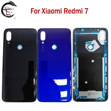 Battery Cover For Xiaomi Redmi 7 Phone Glass Replacement Back Case For Xiaomi Redmi7 Battery Housing Parts 2024 - buy cheap