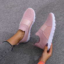 Casual Sneakers For Women Light Breathable Outdoor Ladies Shoes Comfortable Vulcanied Shoes 2021 Female Flats Plus Size 35-43 2024 - buy cheap