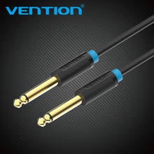 Vention Aux Guitar Cable 6.5 Jack 6.5mm to 6.5mm Audio Cable 6.35mm Aux Cable for Stereo Guitar Mixer Amplifier Speaker cablenew 2024 - buy cheap