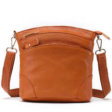 Women's Shoulder Bag Female Genuine Leather Bags for Women Messenger Bags Small Leather Shoulder Crossbody Bag Flap Bag 2024 - buy cheap