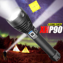 Linterna LED XHP90, recargable por USB, con Zoom, XHP70, superbrillante, resistente al agua, 18650 2024 - compra barato