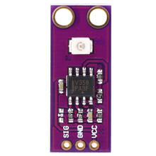 Módulo de Sensor de detección UV I2C IIC GUVA-S12SD, Sensor de luz S12SD, Kit DIY, módulo de placa PCB electrónica 240nm-370nm para Arduino 2024 - compra barato