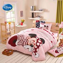 Disney-funda nórdica de Minnie Mouse para el hogar, juego de cama decorativo para dormitorio, regalo para niña, 3/4 2024 - compra barato