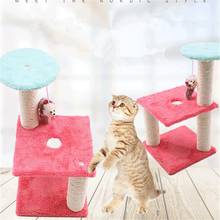 Когтеточка для кошек Когтеточка мышь плюшевая Когтеточка для лазания игрушка царапины для кошек мебель товары для домашних животных 2024 - купить недорого
