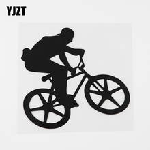 YJZT 13.6CMX12.6CM Modern Cycle BMX Bike Bicycle Vinyl Car Sticker Black/Silver 8A-0909 2024 - buy cheap