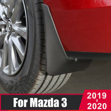 4Pcs/set Car Mudflaps Splash Guards Car Mud Flaps For Mazda 3 Axela 2019 2020 Front & Rear Protector Accessories 2024 - buy cheap