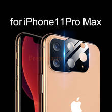 100PCS For iPhone 11 3D Full Back Camera Screen Protector for iPhone 11 Pro Max 2019 Aluminum Metal Camera Tempered Glass Film 2024 - buy cheap