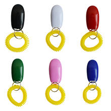 Whistles Key Ring Dog Clicker Pet Training Clicke Pet Puppy Dog Cat Training And Wrist Strap Pet Dog Trainings Products Supplies 2023 - buy cheap