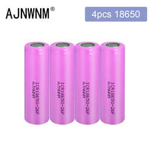 4PCS Original AJNWNM ICR18650 3.7 v 2600mah 18650 Lithium Rechargeable Battery For Flashlight batteries 2024 - buy cheap