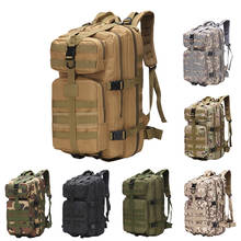 Военный армейский тактический рюкзак унисекс, наружный спортивный дорожный ранец для треккинга, кемпинга, пешего туризма, рыбалки, тактические сумки 800D, 35 л 2024 - купить недорого