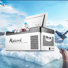 Compressor de refrigerador automotivo portátil 15l, para casa, piquenique, refrigeração rápida, refrigerador 2024 - compre barato