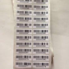 1000 pces 30x10mm impressão personalizada número de série correspondente código de barras qr código etiquetas de digitalização adesivos de telefone móvel preço da bateria tag 2024 - compre barato