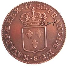 France 1720A Copper Copy Coins(26mm) 2024 - buy cheap