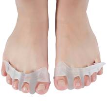 2Pairs Toe Separator 24 Hours Bunion Orthotics Pedicure Hallux Valgus Corrector Pro Orthopedic Adjuster Toe Feet Care D0508 2024 - buy cheap