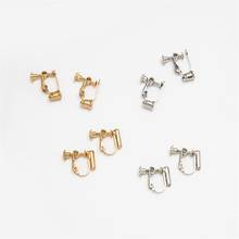 10Pcs/Lot Earring Accessories Ear clip converter Non-Pierced Earring Converter Earrings Jewelry Findings Component 2024 - buy cheap