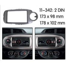 Car Radio Fascia Stereo Frame Dash Panel Mount Kit for 2012 Toyota Yaris Vitz 2024 - buy cheap